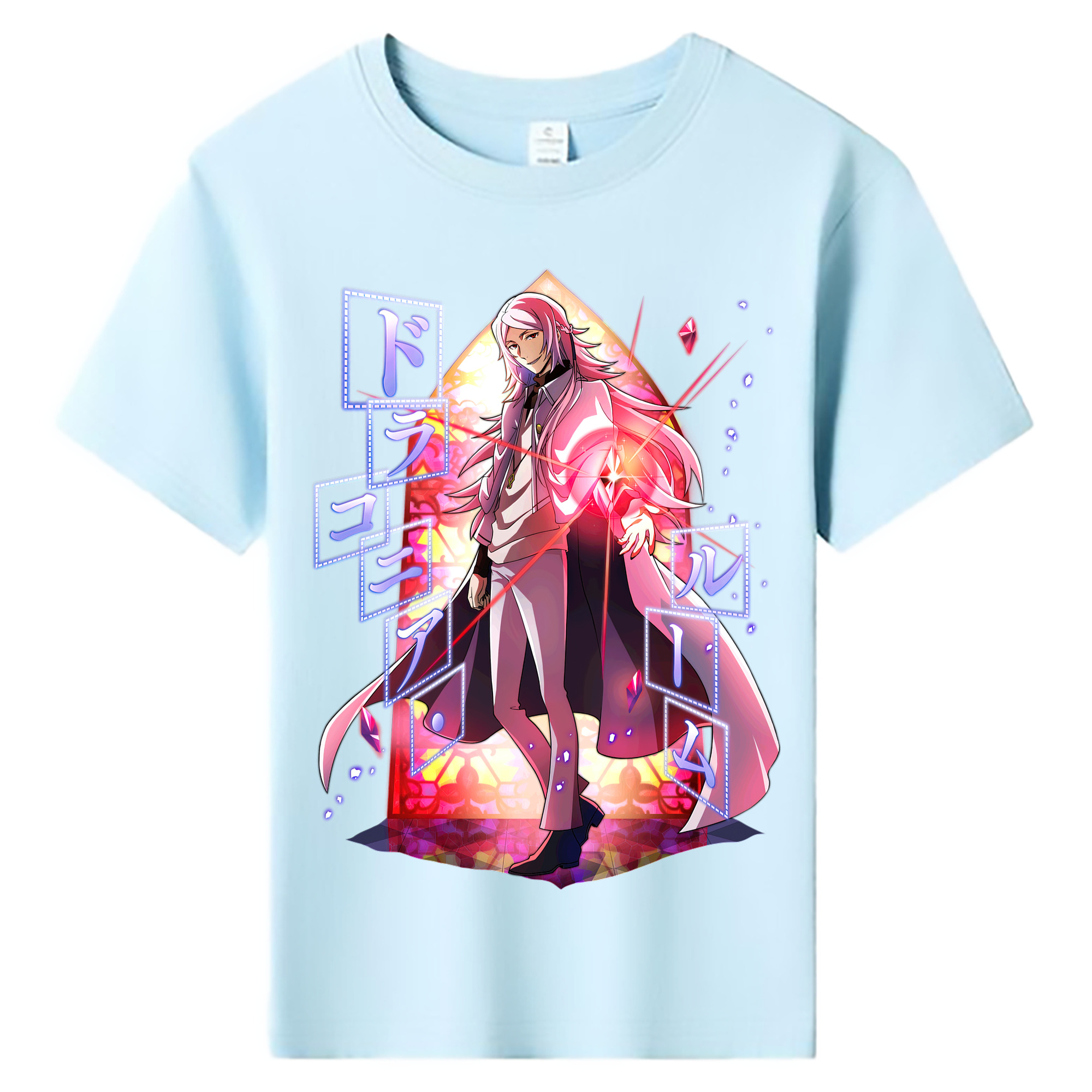 （画像用） 文豪ストレイドッグス Bungo Stray Dogs 綿100％キッズTシャツ（フロントプリント）